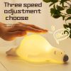 Papa Bear Silicone Lamp Cute Cartoon Polar Bear Pat Pat Small Night Light Bedside Cartoon LED Desk Lamp