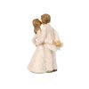 Kissing Couples Statues Sculpture Handmade Carving Figurine for Home Office Decor