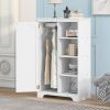 PRACTIACAL SIDE CABINET WITH 1 DOOR AND SHELF FOR WHITE COLOR