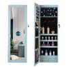 LEDs Mirror Jewelry Cabinet