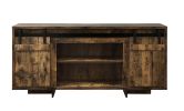 Bellarosa TV Stand; Rustic Oak 91610