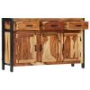 Sideboard 47.2"x13.8"x29.5" Solid Sheesham Wood