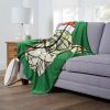 Star Wars; Yoda Festive Aggretsuko Comics Silk Touch Throw Blanket; 50" x 60"