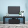 Modern Hot Style Accent Furniture Home Living Room Modern Tv Stand With Adjustable Led System