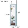 LEDs Mirror Jewelry Cabinet