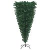 Upside-down Artificial Christmas Tree with LEDs&Ball Set 59.1"