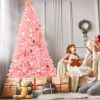 7.5 Feet Hinged Artificial Christmas Tree Full Fir Tree