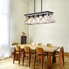 5-Light Farmhouse Chandeliers For Dining Room(No Bulbs)