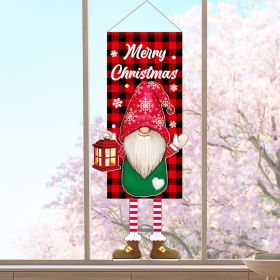 Christmas Decorations Faceless Doll Hanging Feet Doll Flag (Option: AS75 Hanging Flags)