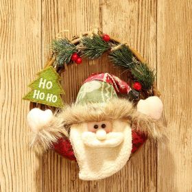 Christmas Decorations Doll Vine Ring Pendant (Option: AGS23 Love Vine Ring Elderly)