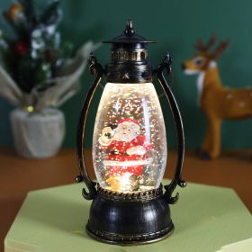 Christmas Clothes Crystal Ball Luminous Oil Lamp (Option: Oil Lamp Santa Claus)