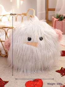 Cute Elk Santa Claus Prop Decoration (Option: Pink Snowman)