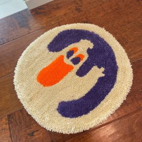 Living Room Bedroom Door Mat (Option: Halloween Ghost Mat-60X60cm)