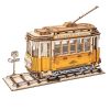 New Wooden Diy Assembled Three-Dimensional Puzzle Model Pumpkin Car Ferris Wheel Carousel Sailboat Creative Assembly Ornaments