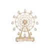 New Wooden Diy Assembled Three-Dimensional Puzzle Model Pumpkin Car Ferris Wheel Carousel Sailboat Creative Assembly Ornaments