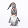 Christmas Decoration Faceless Figure Santa Claus Window Display