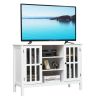 Wooden TV Stand Console Cabinet for 50 Inches TV