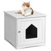 Modern Design Weatherproof Multi-Function Cat House Sidetable Nightstand