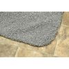 3 Piece Shaggy Nylon Washable Bathroom Rug