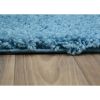 3 Piece Shaggy Nylon Washable Bathroom Rug