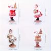 1pc Small Ornament,Couples Gifts, Christmas Crafts Resin Ornaments,Art Decor Sculpture Statue Decor, Sculpture Art Miniature Cute Ornament, Home Livin