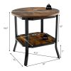 Living Room Bedroom Decor Mobile Sofa End Side Table