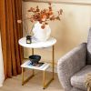 Living Room Bedroom Decor Mobile Sofa End Side Table