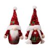 Christmas Red Sequins Rudolph Decoration Rudolph Doll Children Gift Props