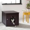 Modern Design Weatherproof Multi-Function Cat House Sidetable Nightstand