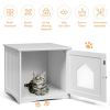 Modern Design Weatherproof Multi-Function Cat House Sidetable Nightstand