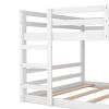 Full Over Full Bunk Bed with Ladder