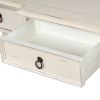 Console Table Sofa Table with Drawers for Entryway with Projecting Drawers and Long Shelf