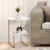 Living Room Bedroom Decor Mobile Sofa End Side Table