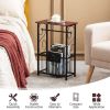 Living Room Bedroom Decor Mobile Sofa End Side Table