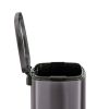 13.2 Gallon Trash Can, Rectangular Step On Kitchen Trash Can