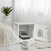 Modern Design Weatherproof Multi-Function Cat House Sidetable Nightstand