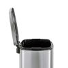 13.2 Gallon Trash Can, Rectangular Step On Kitchen Trash Can