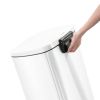 13.2 Gallon Trash Can, Rectangular Step On Kitchen Trash Can