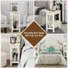 Living Room Bedroom Decor Mobile Sofa End Side Table