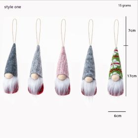 Christmas Variety Of Wool Small Ornaments (Option: Style 1)